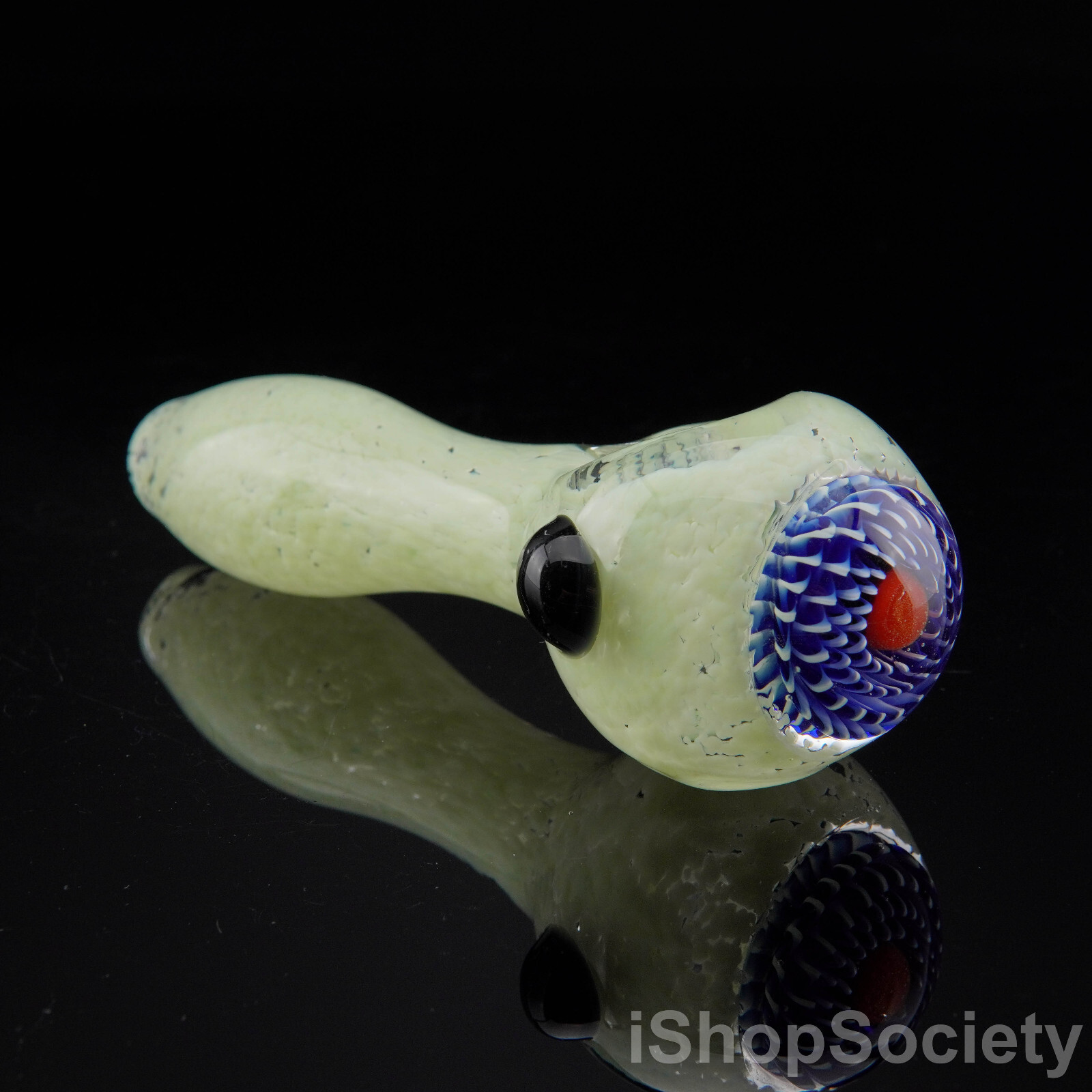 5" Slime Colored Frit Tobacco Smoking Pipe Thick Collectible Glass Pipes - P768D