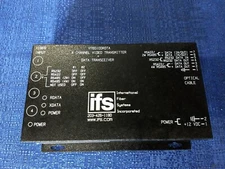 International Fiber Systems VT6010DRDTA 4 Channel Video Transmitter & Data Trans