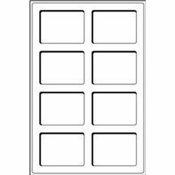 LIGHTHOUSE Bandeja L con 8 divisiones para cápsulas de EEUU, azul