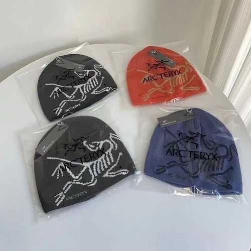 New Arcteryx Bird Head Black Toque Beanie Orca Black Merino Wool Hat for Winter. - Picture 6 of 33