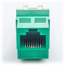 AX104185 BELDEN CAT5E RJ45 KEYCONNECT MODULAR JACK Green