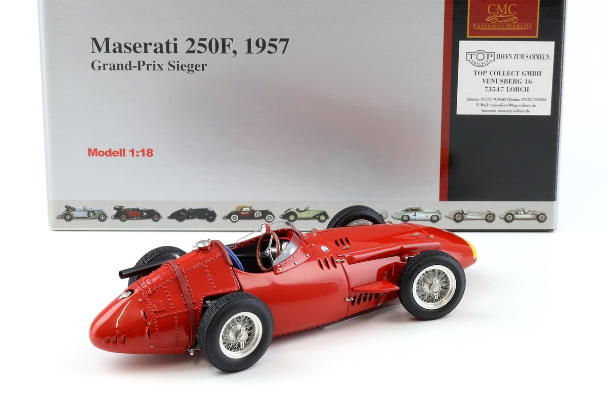 1:18 CMC Maserati 250F Grand Prix GP Winner 1957 Red M-051 1:18 CMC Maserati 250F Grand Prix GP Winner 1957 Red M-051