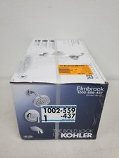 KOHLER Tub and Shower Faucet 8" 3-Spray 1-Handle Wall Mount Polished Chrome