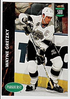 1991-92 PARKHURST #429 WAYNE GRETZKY Los Angeles Kings Hockey Card