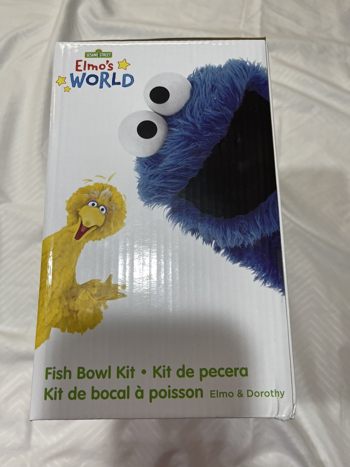 SESAME STREET ELMOS WORLD AQUARIUM KIT 1.2 GALLON & ELMO FISH TANK