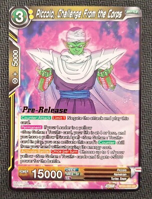 DBS Masters - Piccolo, Challenge From the Corps - BT24-093 Prerelease ENG
