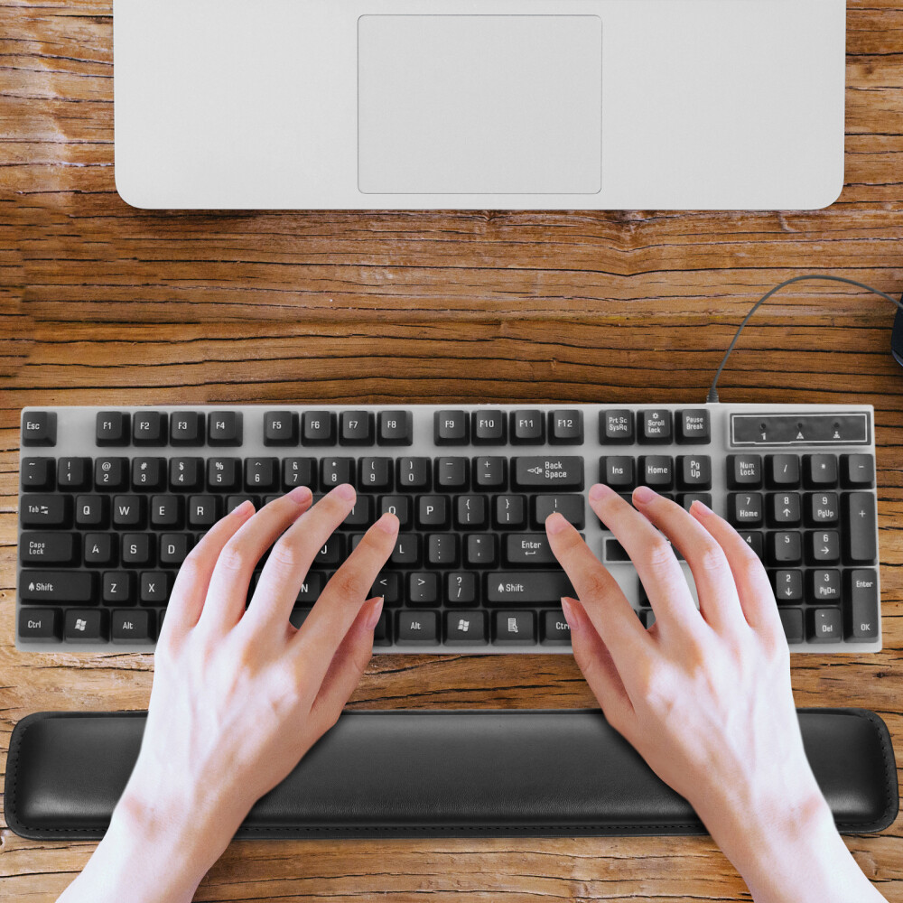Ergonomic Wrist Rest Cushion for Mechanical Keyboards & Typing Comfort  