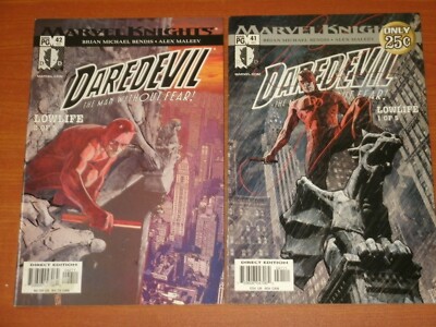 Marvel Knights Comics:  DAREDEVIL Vol.2 #41 - #45 'LOWLIFE' Story Arc 2003