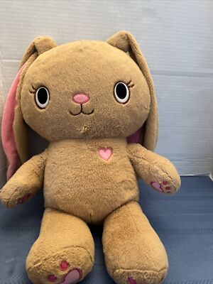BAB Build A Bear Kabu Pawlette Bunny Long Eared Plush Stuffed Animal Doesnt talk