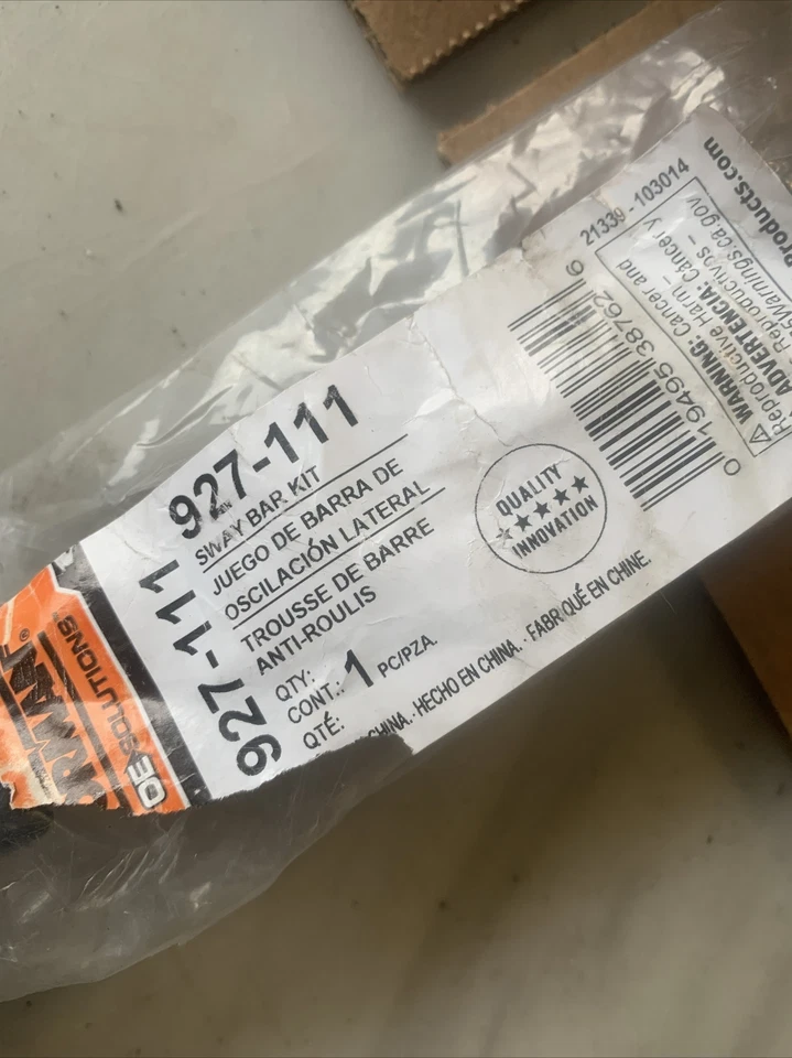 Barra estabilizadora de suspensão Dorman 927-111 para 06-12 Chevrolet Malibu dianteiro - Imagem 3 de 4