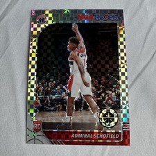 2019-20 Panini Hoops Premium Checkerboard Prizm  /149 Admiral Schofield RC #231