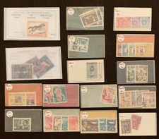 ALBANIA LOT OF STAMPS IN GLASSINES MINT, USED, CTO, SHORT SETS AND MORE
