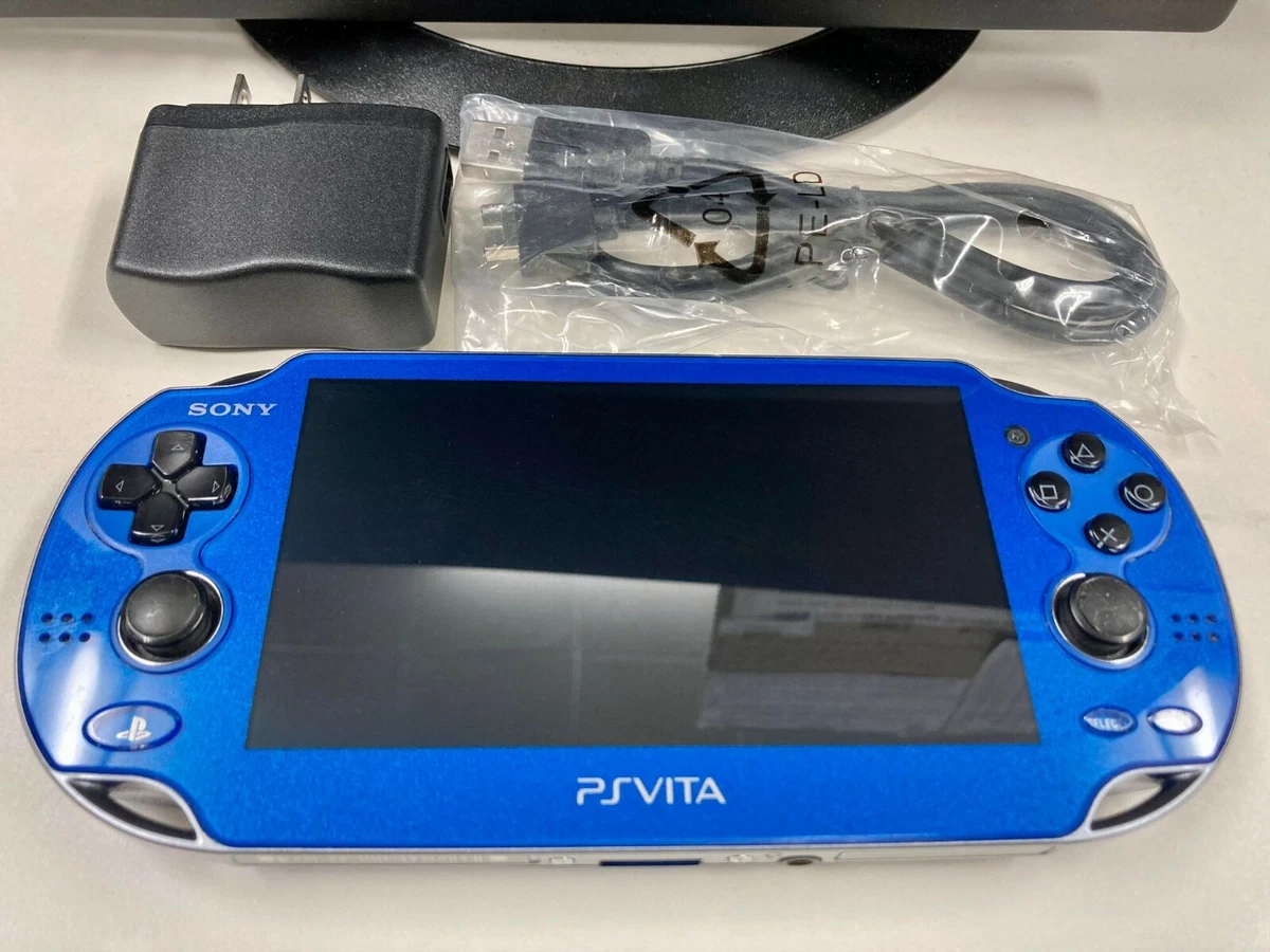 PlayStation Vita, WiFi Sapphire Blue, Japanese Version