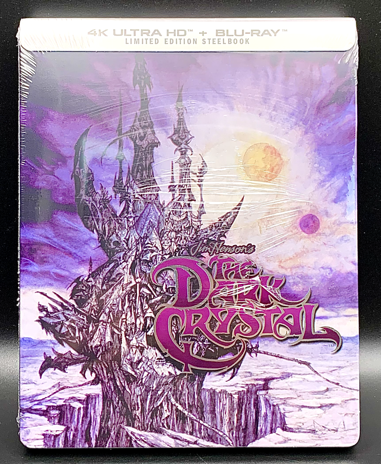 THE DARK CRYSTAL WALMART EXCLUSIVE 4K BLURAY STEELBOOK ** NEW & SEALED! **