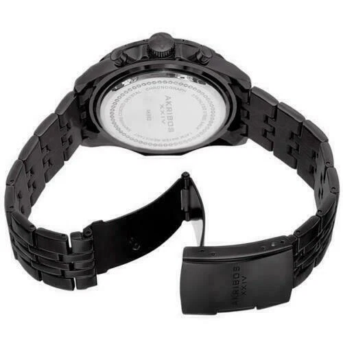 Reloj Hombre Akribos XXIV AK662BK Suizo Cronógrafo Fecha Minuto Pista Negro Foto 2 de 3