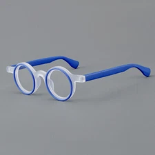 Small Frame Round Acetate Reading Glasses Men Women Clear Lens Glasses Frames