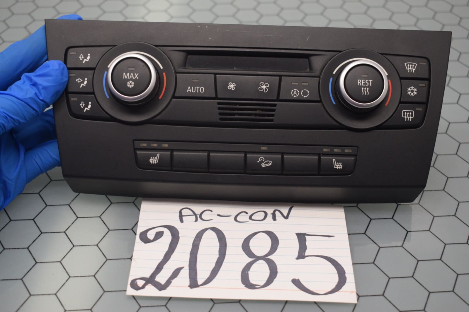 07 08 09 10 BMW 335i AC and Heater Control Used Stock #2085-AC