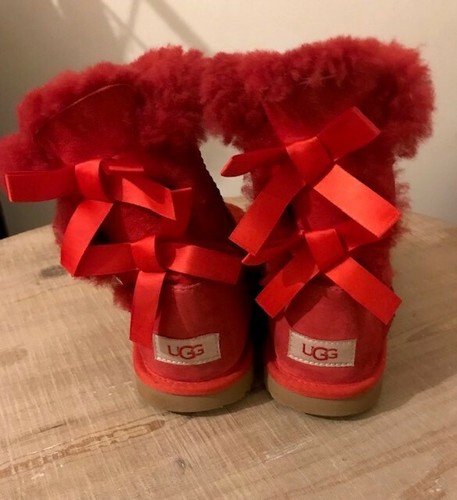 bright red uggs