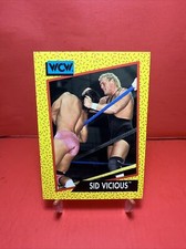 1991 Impel WCW Sid Vicious #33 Rookie RC EX🦄