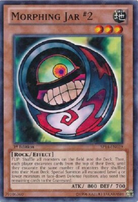 Yugioh Morphing Jar #2 SP14-EN039 Starfoil Rare 1st Edition Near Mint