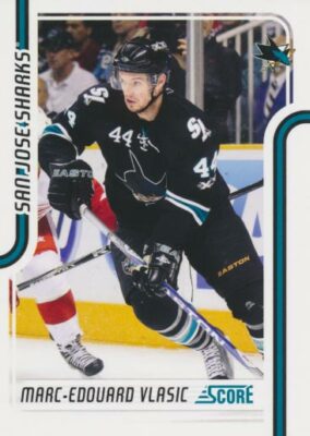 2011-12 Score #391 MARC-EDOUARD VLASIC - San Jose Sharks