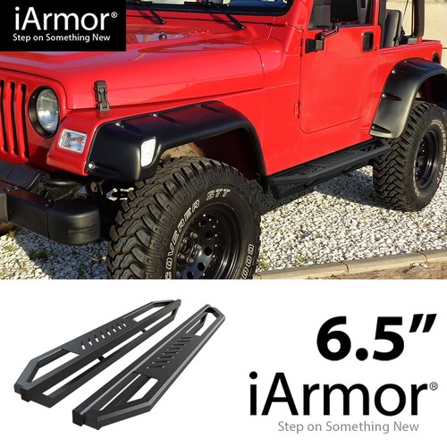 AMS Jeep OffRoad Side Steps Armor For 8706 Jeep Wrangler TJ/YJ