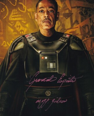 GIANCARLO ESPOSITO signed Autogramm 20x25cm STAR WARS MANDO in Person autograph
