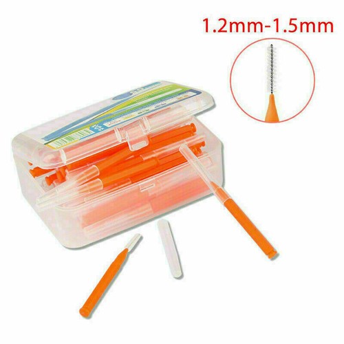 60Pcs/lot Interdental Brushes Floss Stick Clean Teeth Toothpick Dental Oral Care - Picture 7 of 16