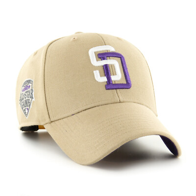 MLB San Diego Padres Cap Basecap MVP Sure Shot ASG khaki 196895902236 Kappe