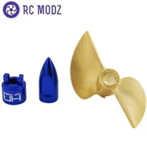 Hot Racing SPN1000ME Traxxas M41 Spartan 42x63mm Pro Brass Prop / Aluminum Drive