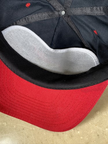 Vintage Miller Racing Hat Snapback Trucker Cap Black Red With Rope Never Worn - Picture 5 of 6