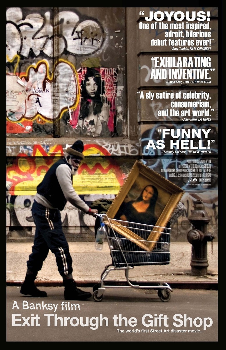 新品・限定版 BANKSY Exit Through the Gift Shop Exit Through The Gift Shop poster - Banksy poster (a) | eBay
