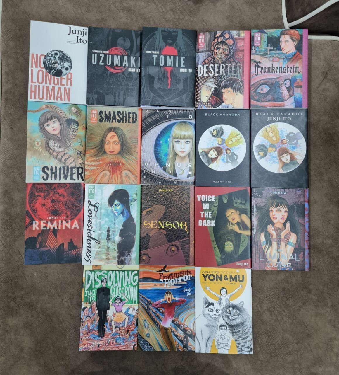 List of Books by Junji Ito