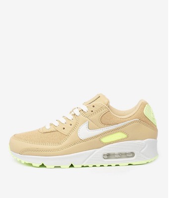 Nike Air Max 90 Women's 9 Sesame | Summit White | Barely Volt | eBay