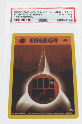 Fighting Energy (1st Edition) graded PSA 8 for sale on eBay