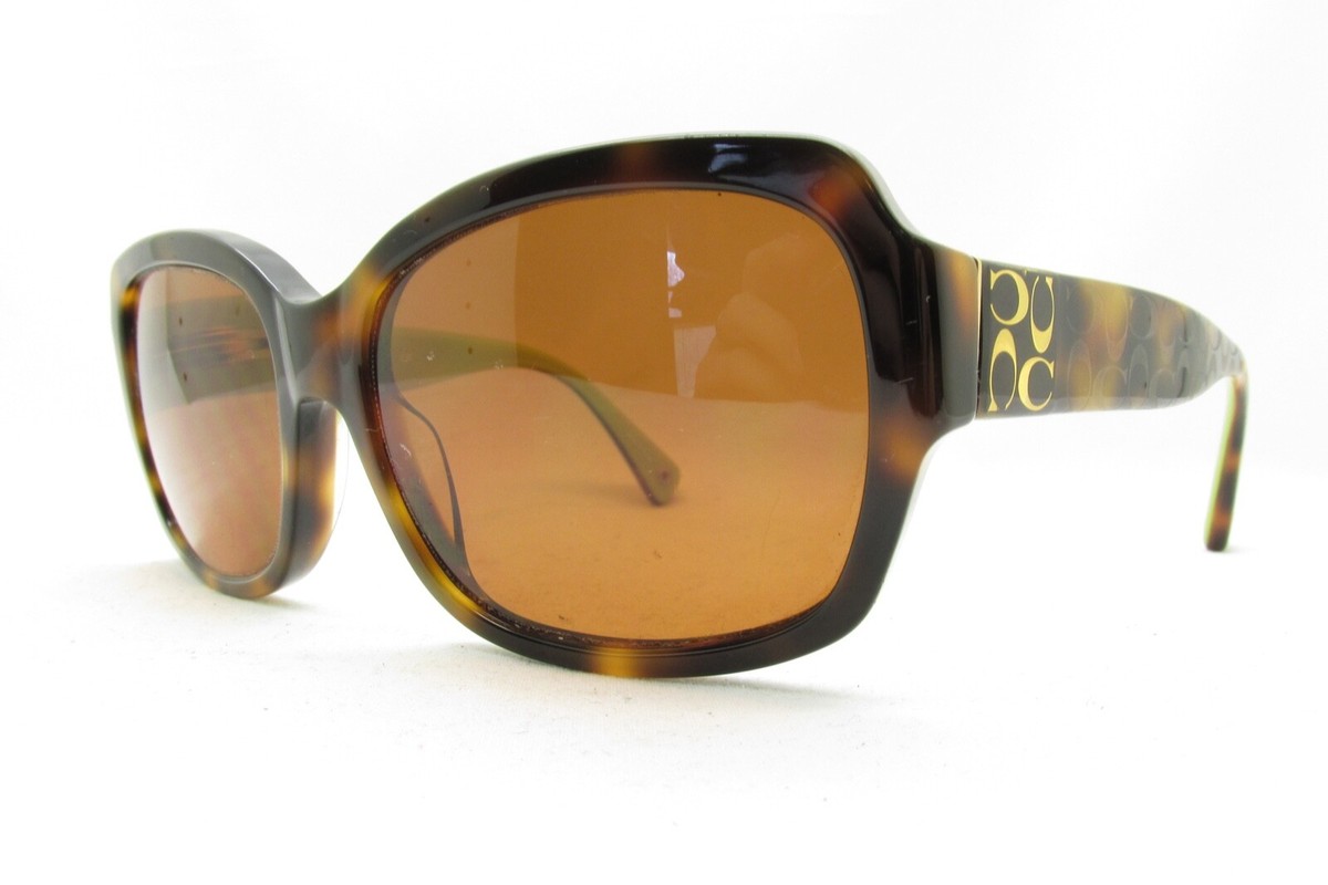 Coach HC8001 Emma 5052/13 Tortoise Sunglasses 57-17-135 Rx Ready frames only Coach Sunglasses FRAME ONLY HC 8001 L001 Emma 5052/13  main image 2
