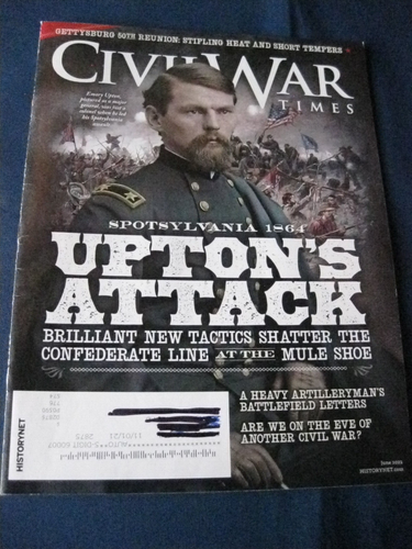 Civil War Times magazine Jun 2022 Spotsylvania 1864 Upton's Attack + Gettysburg - Imagen 1 de 5