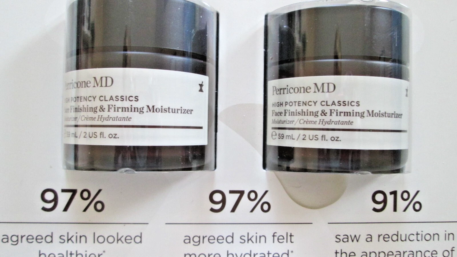 PERRICONE MD High Potency FACE FINISHING & FIRMING MOISTURIZER CREAM 2-2 OZ NEW