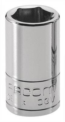 Facom R.10 1/4'' Antrieb metrisch 6 Punkt (Sechskant) Steckschlüssel 10 mm 