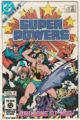   SUPER POWERS #3 Amazons at War!, DC Comics 1984 US-COMICHEFT TOP Z1