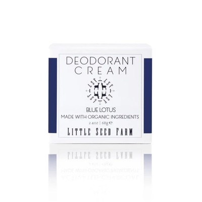 Little Seed Farm All Natural Deodorant Cream - Blue Lotus - Aluminum Free Deo...