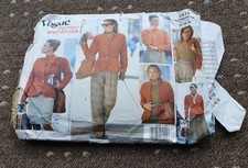 VOGUE CAREER Wardrobe Sewing Pattern Size 14 6 pieces missing 2 instruction shts