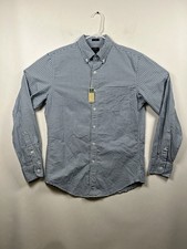 J.CREW SLIM FIT OXFORD 100 COTTON SHIRT LIGHT BLUE  BLUE Sz MEDIUM, M New