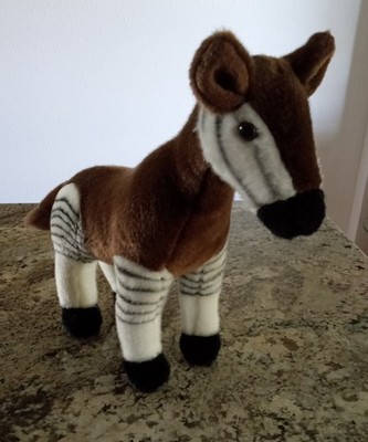 Vintage Aurora Flopsies Okapi Plush Stuffed Animal 12'' Tall
