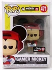 Funko Pop 471 Gamer Mickey Disney Mickey The True Original 90 Years Gamestop