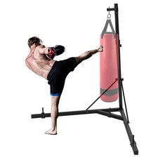 Adjustable Punching Bag Stand Heavy Bag Stand Steel Boxing Stand Stand (No Bag)