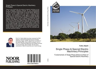 Single Phase & Special Electric Machinery Principles Fathe Allythi