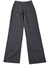 NWT Armani Collection Cords (Measured Size is 30) Black Zip Pockets Unfinished