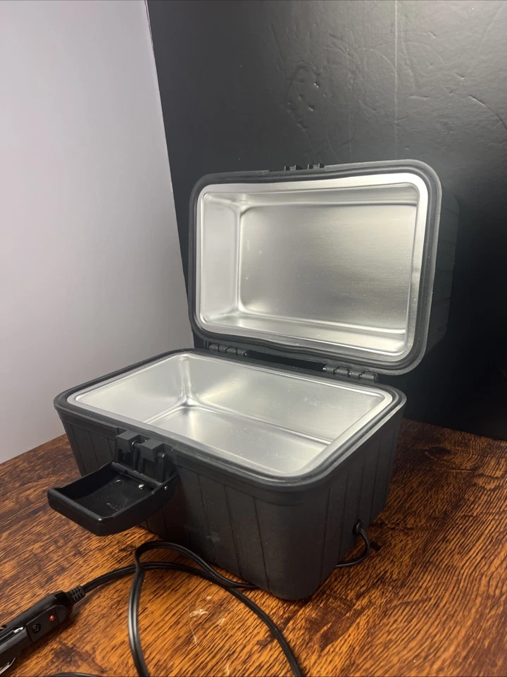 Horno microondas portátil fiambrera para comidas precocinadas enchufe 12V coche camión Foto 2 de 4