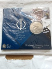 The Queens Diamond Jubilee &pound;5 Coin
